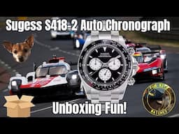 Sugess S418-2 Fully Automatic Chronograph Unboxing Fun!