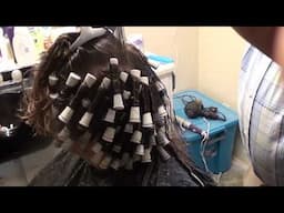 #1VIDEO  SPIRAL PERM , HOW TO , FAST EASY !!!!