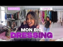 RANGEMENT DE MON BIG DRESSING