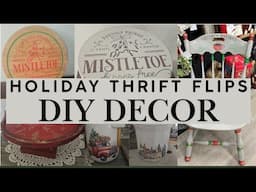 Christmas Decor DIYs from Thrifted Finds - Unique & Budget Friendly Ideas