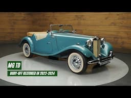 MG TD | Body-off restored | Very good condition | 1953 -VIDEO- www.ERclassics.com