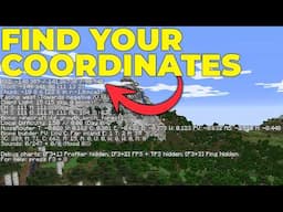 How To Show Your Coordinates in Minecraft Java Edition