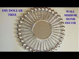 DOLLAR TREE GLAM WALL MIRROR/HOME DECOR