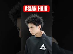 How To Style Stubborn Asian Hair! #asianhair