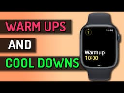 How to Add WARM UPS and COOL DOWNS to a WORKOUT