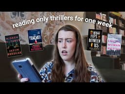 reading only thriller books on kindle unlimited for a week