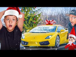 Gifting a LAMBO to my Son for Christmas (FV Family)