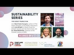 Sustainability Series: The Great Transition