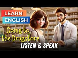 Going to the Pharmacy - Drugstore | Improve Your English | English Listening Skills - Speaking Skill