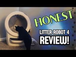 HONEST REVIEW of LITTER ROBOT 4 - A SAFE Cat Litter box game changer!