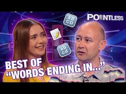 Word Challenge: Contestants Play ‘Words Ending In ...’ | Pointless