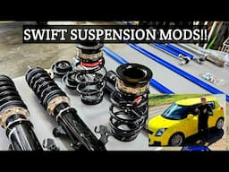 Suzuki Swift ZC31S Suspension Mods | BC Coilovers & Hardrace