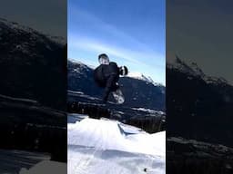 Shredding The Biggest Jumps In Canada! @SnowboardingExplained  #whistlerblackcomb