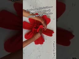 Giant Crepe paper flower for wall decor, Handmade Flores de papel crepe @PaperSaiarts