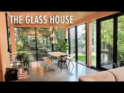 Minimalist Scandi Glass House - Full Airbnb Tour