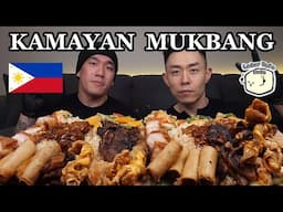 FIRST TIME TRYING KAMAYAN/BOODLE FIGHT | LaterTofuEats