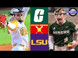 Charlotte vs #9 LSU Highlights (Perfect Game!) | 2025 College Softball Highlights