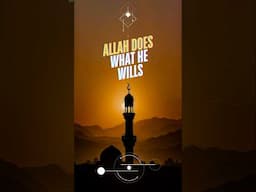 Allah (swt) does what he wills ✨ #islam #quran #prophet