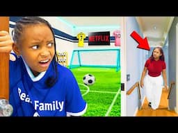 We Turned Our ENTIRE HOUSE Into a SOCCER FIELD! (INSANE)