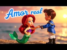 🧜‍♀️❤️ ¡CÓMO mi MAMÁ LA SIRENITA conoció a mi PAPÁ! 🌊✨ | Princesas Disney 👑💖