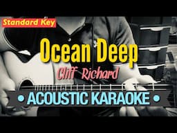 Ocean Deep - Cliff Richard (Acoustic Karaoke)