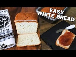 How to Make Perfect Soft White Bread from Scratch | Easy Homemade Recipe!