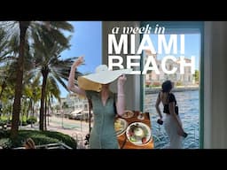 a week in miami beach, florida | spring break with my roommates