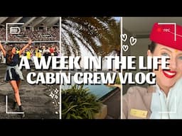 WEEK IN THE LIFE - BRAZIL, INDIA, DUBAI, COLDPLAY | Emirates Cabin Crew Flight Attendant Vlog