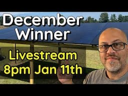 December Contest Winner Livestream