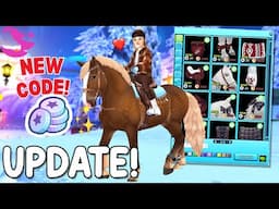 *NEW* REDEEM CODE, WINTER VILLAGE SHOPS & CHAMPIONSHIP RANKS!! STAR STABLE UPDATE!!