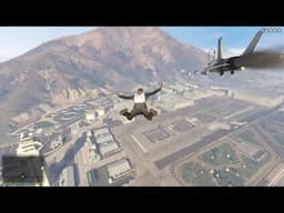 Frankin vs. Fort Zancudo — Grand Theft Auto V