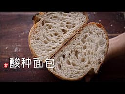 酸种面包 蕾丝组织 Sourdough Bread Lacy Crumb