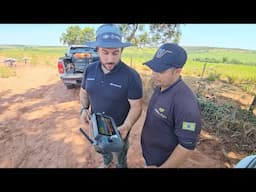 VAMOS TESTAR ESSE DRONE DE PULVERIZAÇÃO || DJI T50 TOP DE LINHA