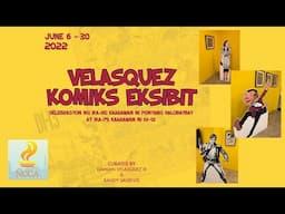 VELASQUEZ KOMIKS EKSIBIT (Behind-the-scenes)