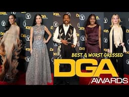 TOP 10 BEST AND WORST DRESSED AT THE DIRECTORS GUILD AWARDS 2025! (DGA Awards)