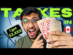 How to File TAXES in CANADA🇨🇦 as International Student in 2023?! | Get up to $2000 from Government