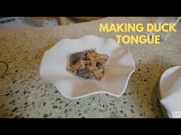 MAKING DUCK TONGUE