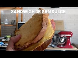 SANDWICH DE PAN DULCE sera el mejor sandwich o internet otra vez mintió?