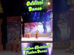 🔥 Odissi Fusion Dance | Classical & Folk Dance of India | Cultural Program Performance #shorts