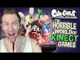 THIS IS INSULTING!! Reacting to "The Horrible World of Kinect Games" by Caddicarus