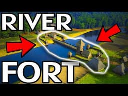 I Built The ULTIMATE FORT Across A RIVER In Manor Lords!