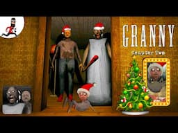 Granny 2 - Funny moments + All Ending 🎄Christmas Update 2020🎄