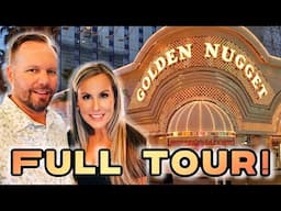 This VEGAS Hotel and Casino has more than you realized!  #goldennugget #Vegas #walkingtour