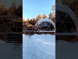 Winter Glamping Near Toronto is an Amazing Experience!