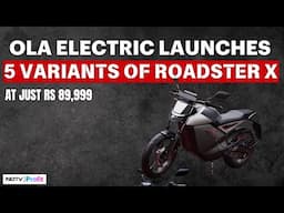 Ola Electric Launches 5 Variants Of Roadster X Starting At  Rs 89,999 | All You Need To Know