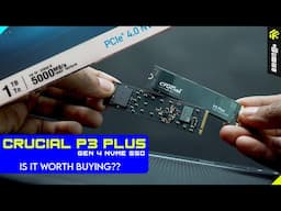 Crucial P3 Plus SSD | Is it worth buying? Gen4 NVME SSD Review [Malayalam]