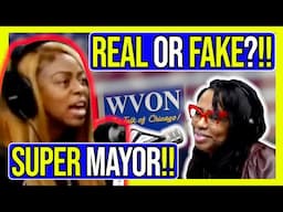 Super Mayor Tiffany Henyard - FAKE INTERVIEW! - Cleopatra Draper - WVON - Dolton - Thornton Township