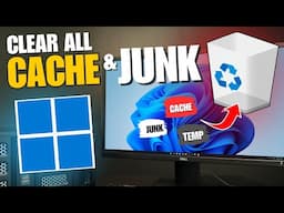 How to Clear All CACHE & JUNK from Windows 11/10