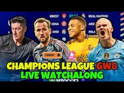 CHAMPIONS LEAGUE LIVE WATCHALONG GW8 | FOOTBALL PECHU