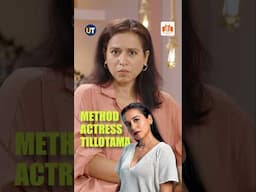 Method Acting: Real Talent or Big SCAM? 😨 - Tillotama Shome from Paatal Lok 2 #shorts